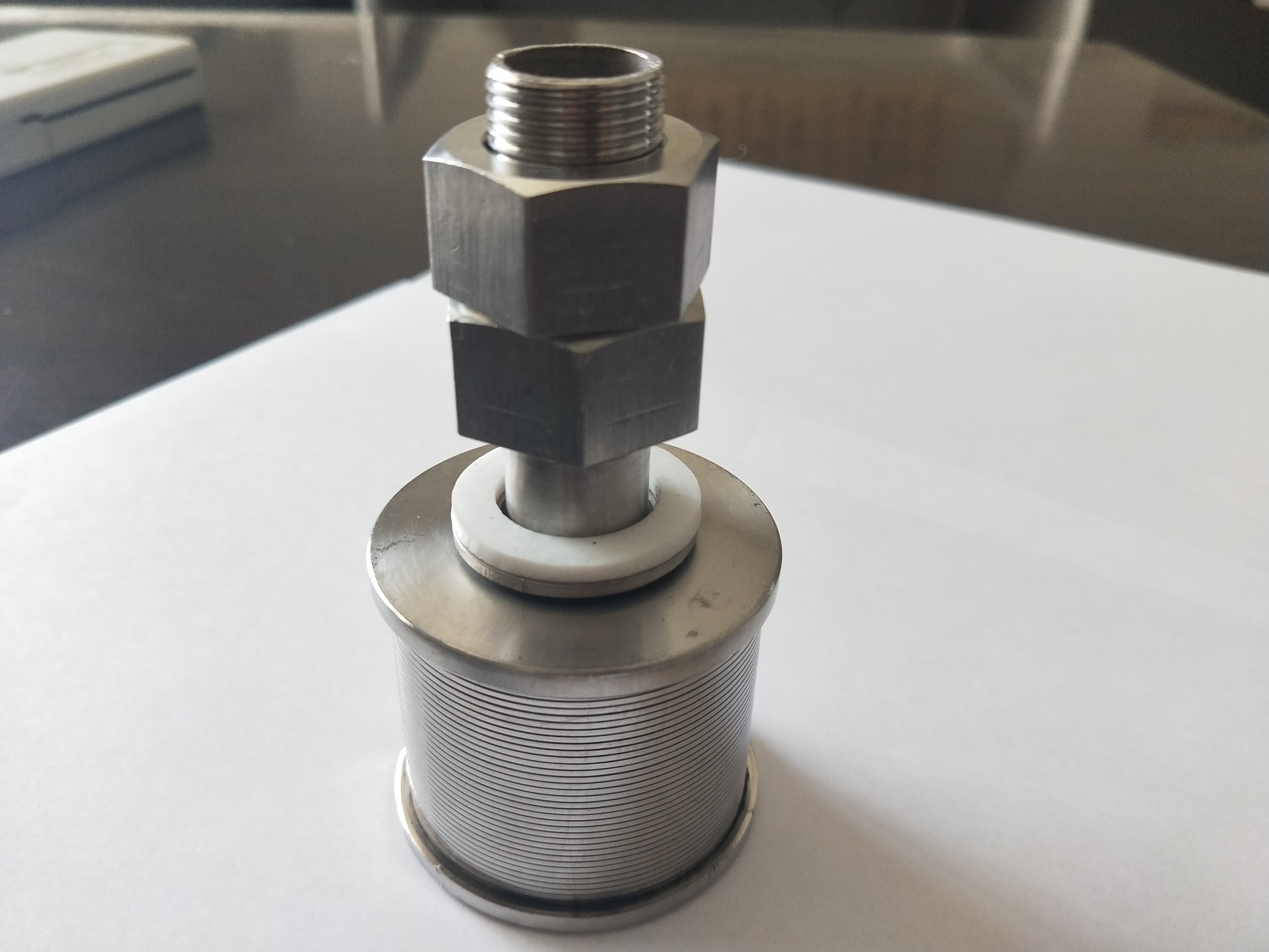 全焊式V型丝缠丝地热井用过滤水管-滤筒梯形丝过