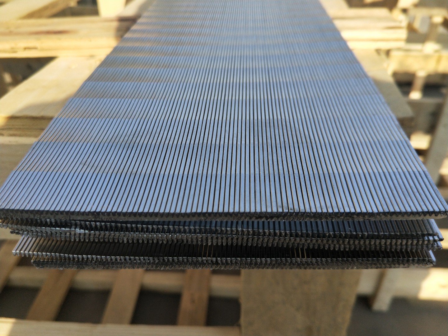 Water well sand control pipe punching mesh filter barrel reverse rolling filter screen pipe